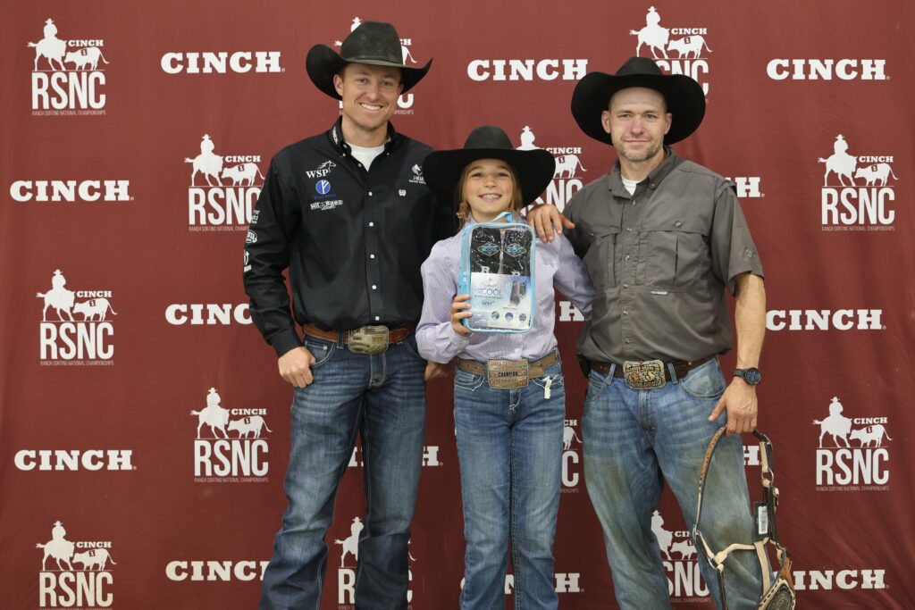 Harper Grace Pierce and Randy Moore Cinch RSNC Northeast Regional High Point #3-4 Division winners Ohio 2025