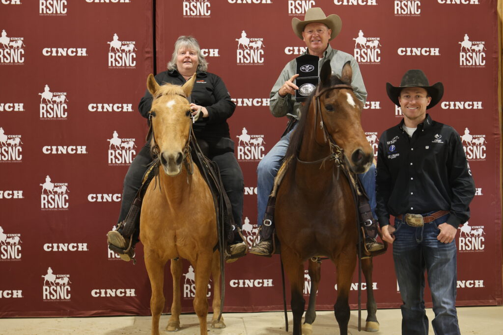 Beth Shaw and Kenny Baumgardner Cinch RSNC Northeast Regional ranch sorting Ohio 2025
