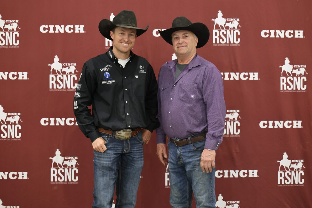 Darren Roberts Master Division champion Cinch RSNC Northeast Regional ranch sorting Ohio 2025
