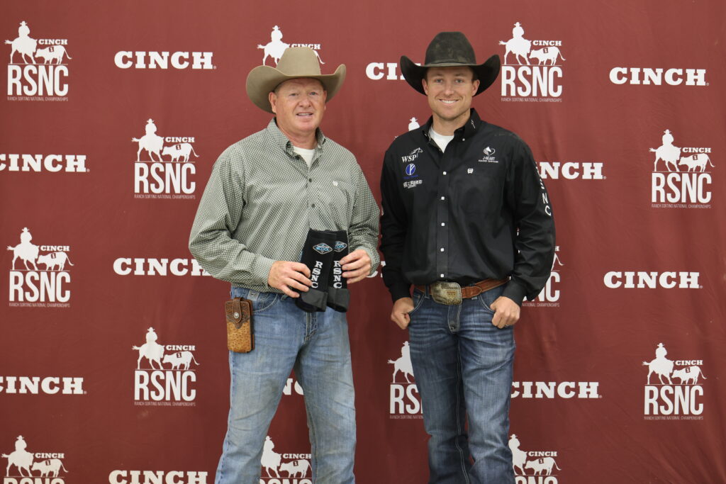 Kenny Baumgardner Masters Division winner Cinch RSNC Northeast Regional ranch sorting Ohio 2025